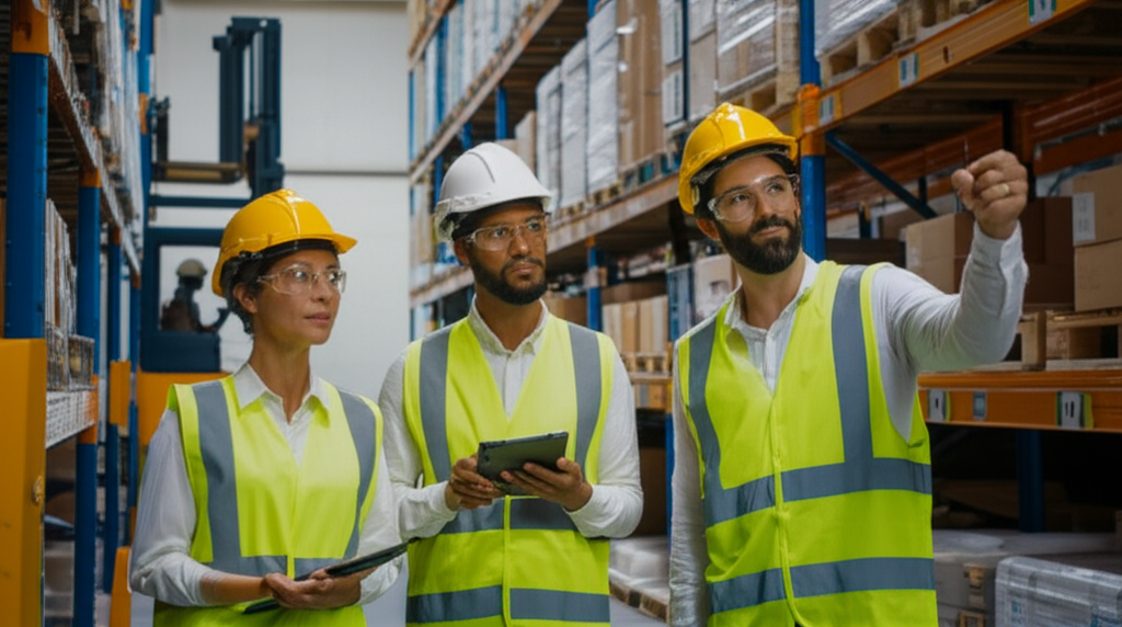 Warehouse workers